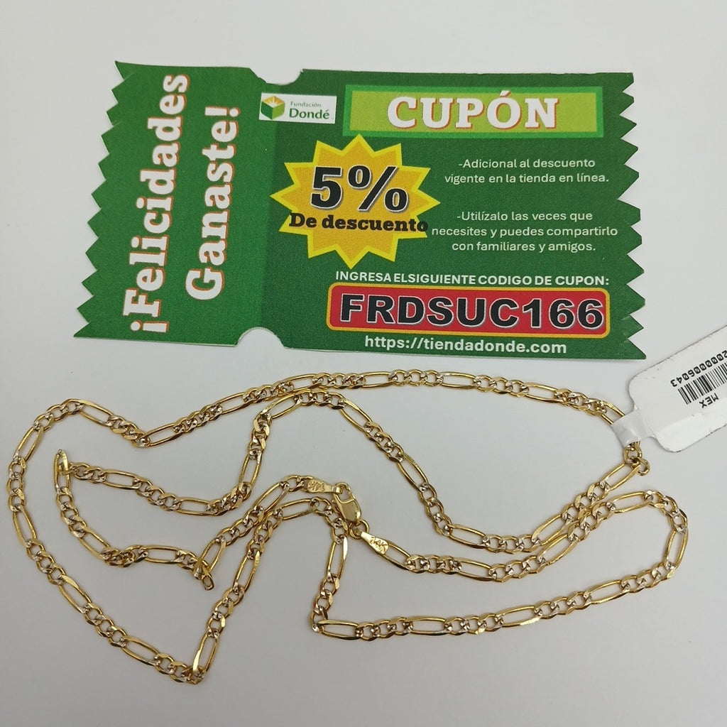 CADENA 3X1 9.6G 60 CM (NUEVO)