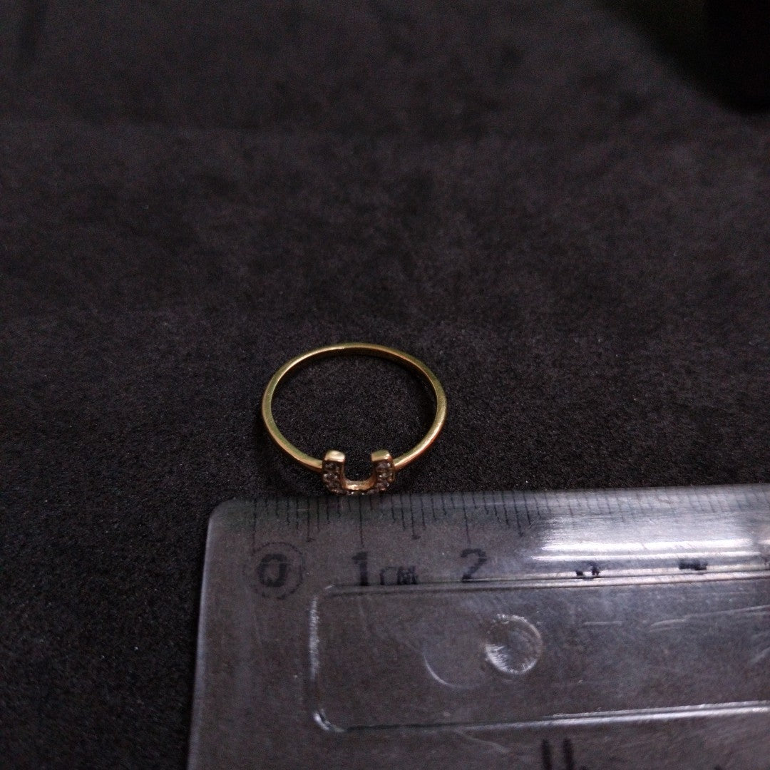 ANILLO ORO 10 K 1,00 GRMS (SEMINUEVO)
