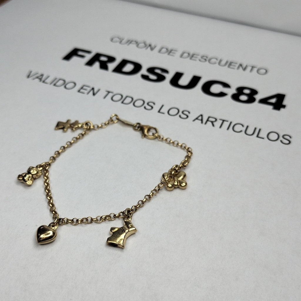 PULSERA ORO 14 K 3,90 GRMS (SEMINUEVO)