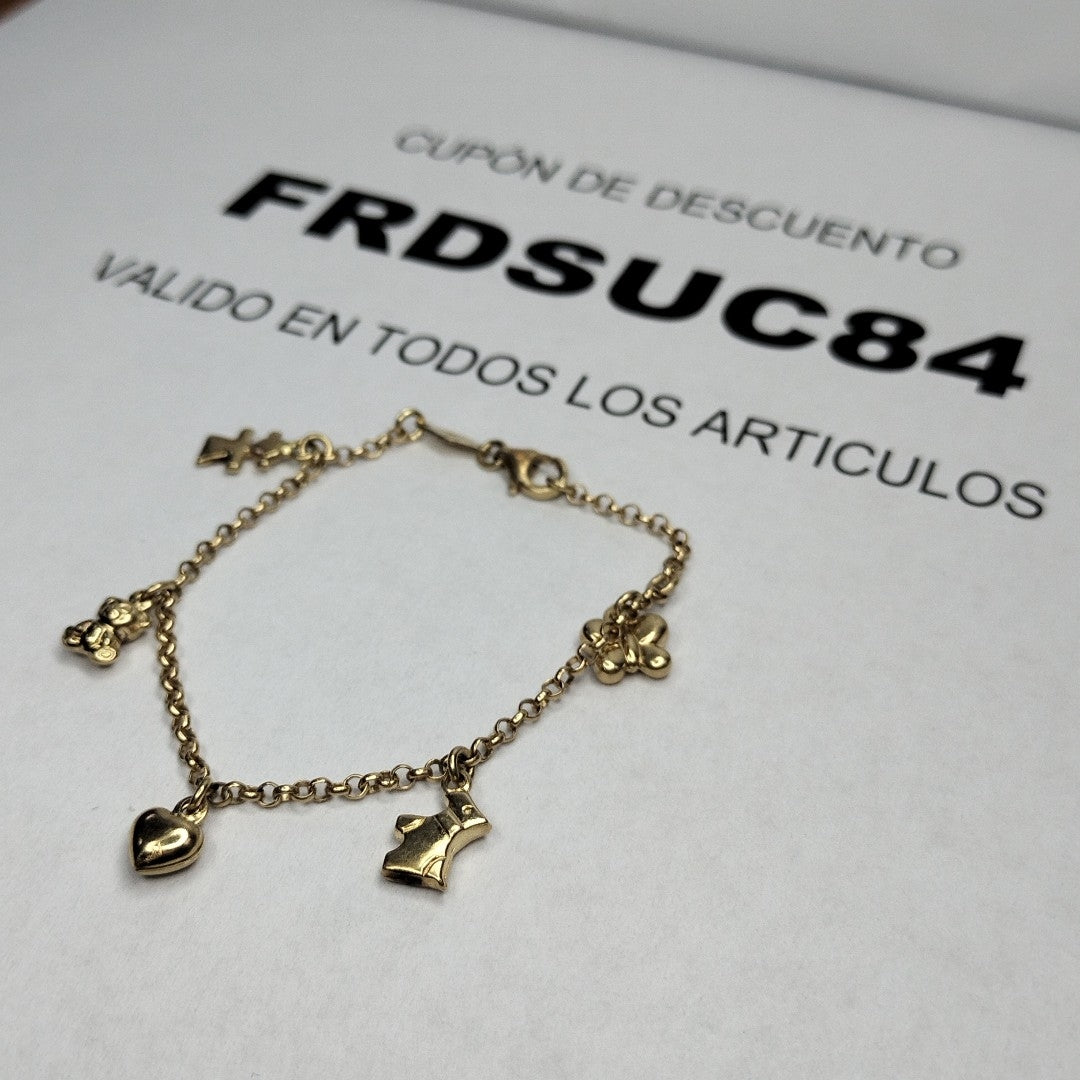 PULSERA ORO 14 K 3,90 GRMS (SEMINUEVO)