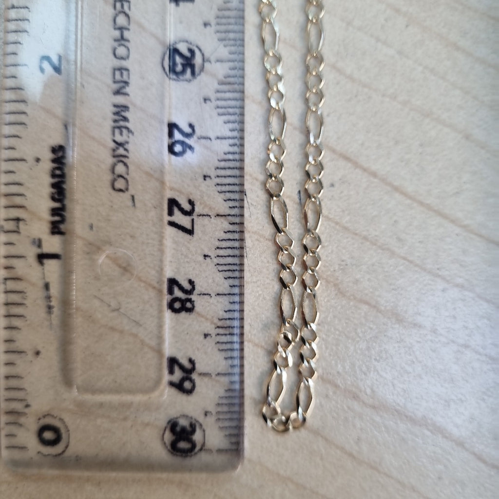 CADENAS TEJIDO 3X1 ORO 10K 60 CM 3.3 GR (NUEVO)