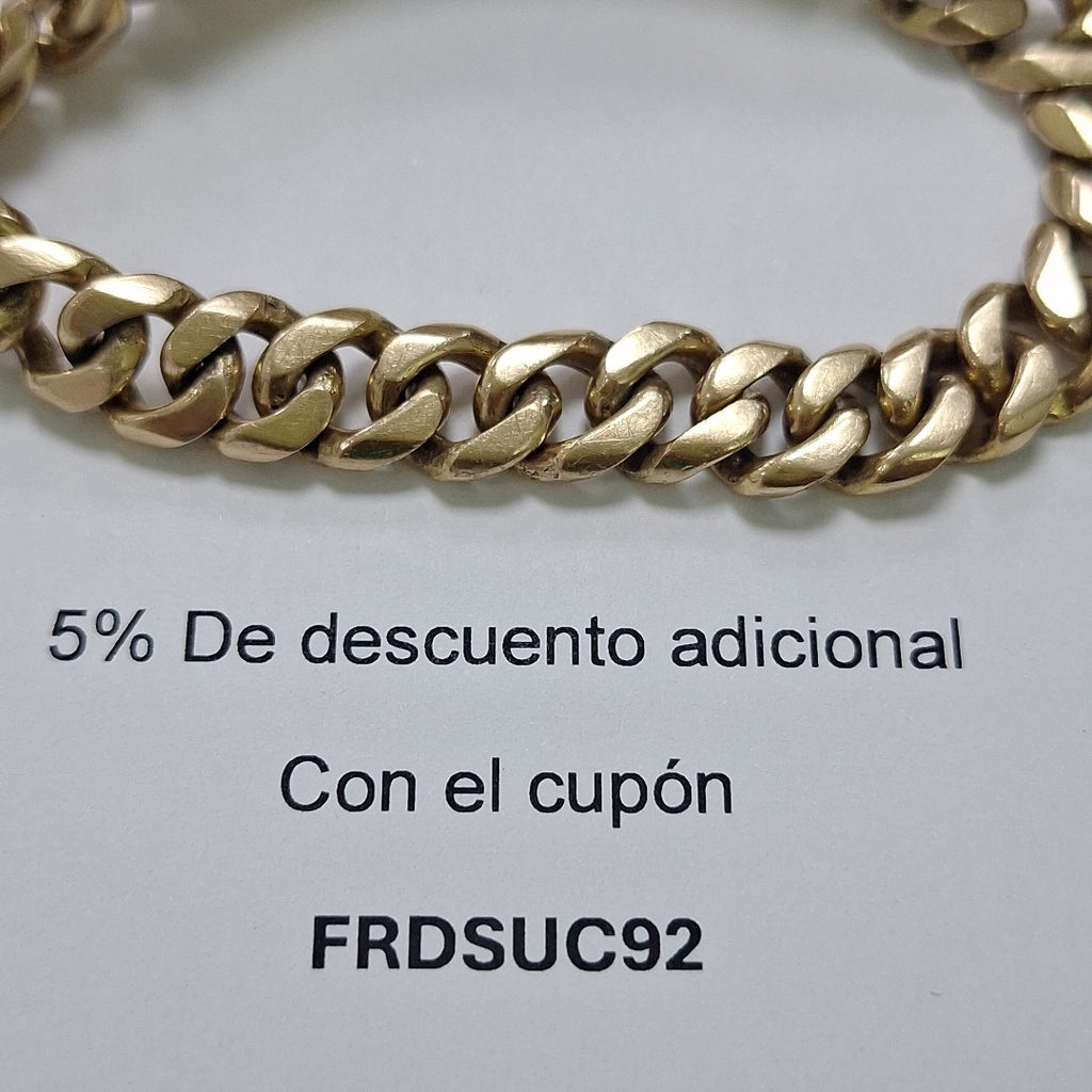 ESCLAVA ORO 10 K 36,90 GRMS (SEMINUEVO)