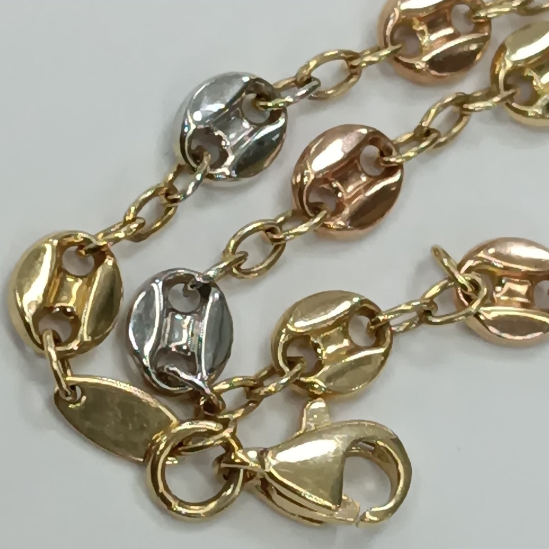 PULSERAS DAMA ORO 14K 2.7 (NUEVO)