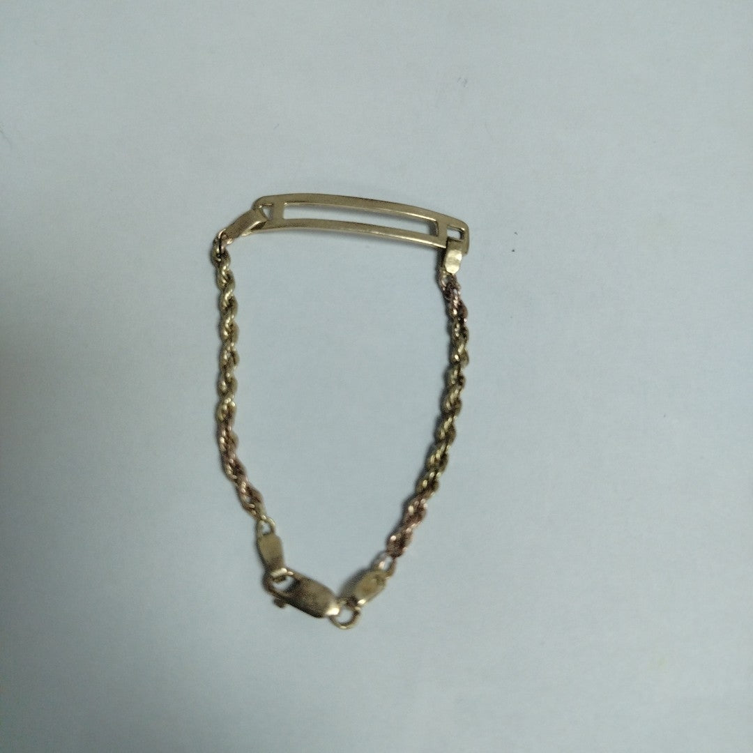 ESCLAVA ORO,ORO COMBINADO 14 K 3,70 GRMS (SEMINUEVO)