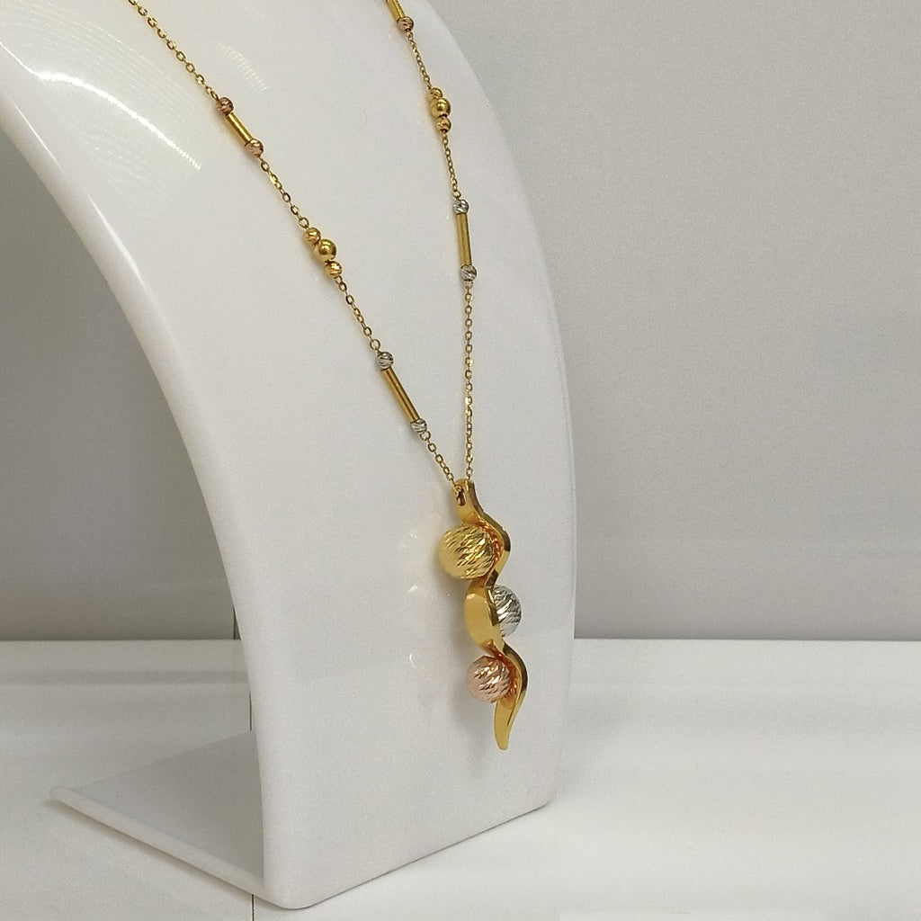 GARGANTILLA ORO, ORO COMBINADO 18 K 7 GRMS (SEMINUEVO)