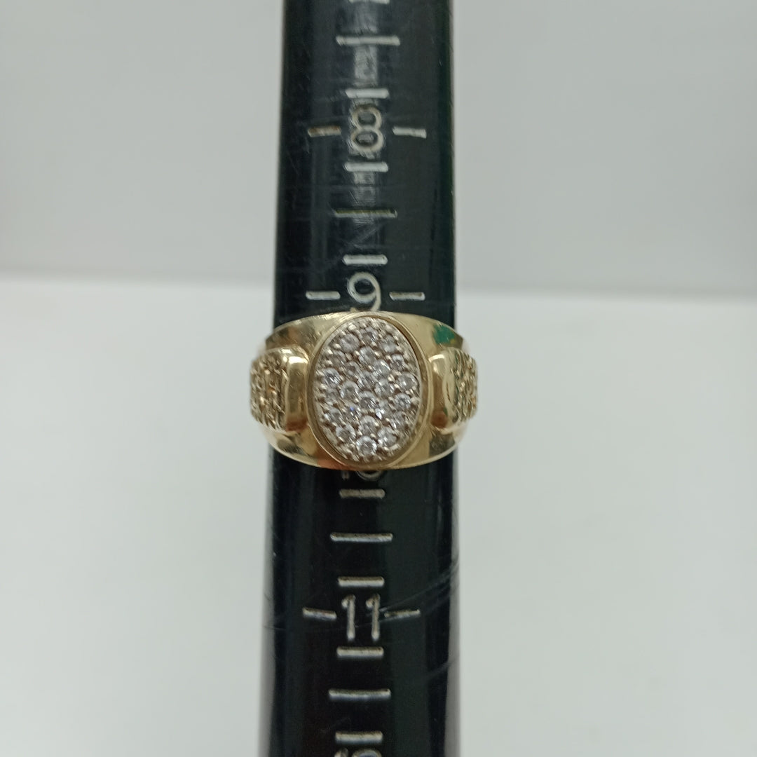 ANILLO ORO 14 K 9,90 GRMS (SEMINUEVO)
