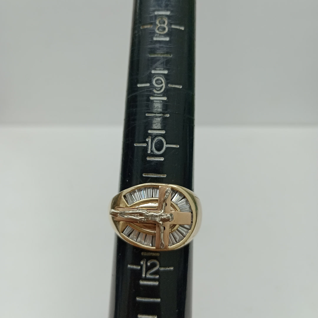 ANILLO ORO 14 K 10,10 GRMS (SEMINUEVO)