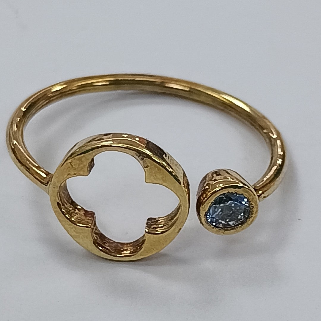 ANILLO ORO 14 K 1.5 GRMS (SEMINUEVO)