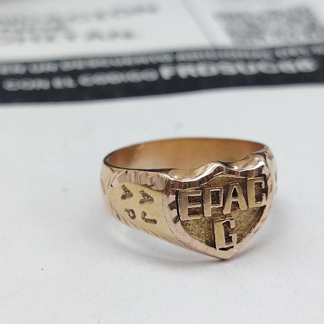 ANILLO ORO 10 K 6.1 GRMS (SEMINUEVO)