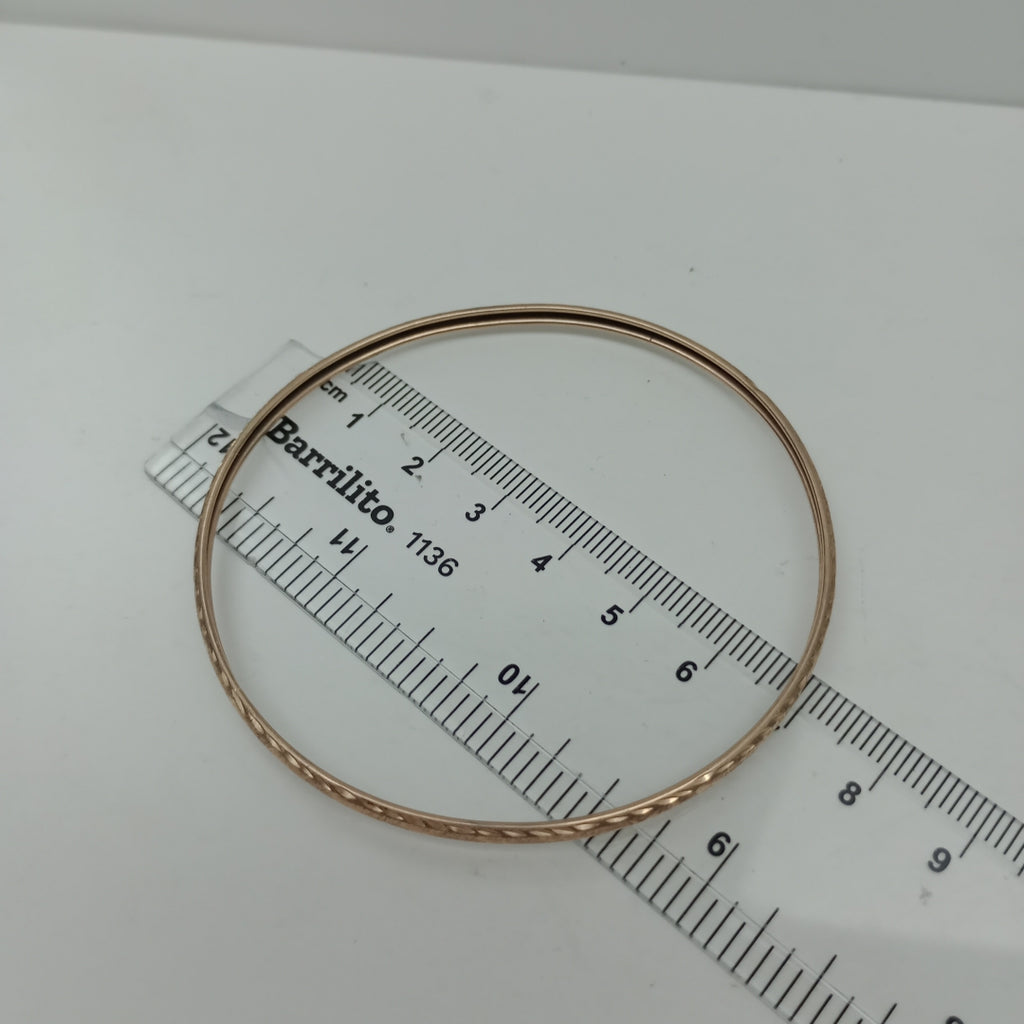 PULSERA RIGIDA ORO 10 K 11,10 GRMS (SEMINUEVO)