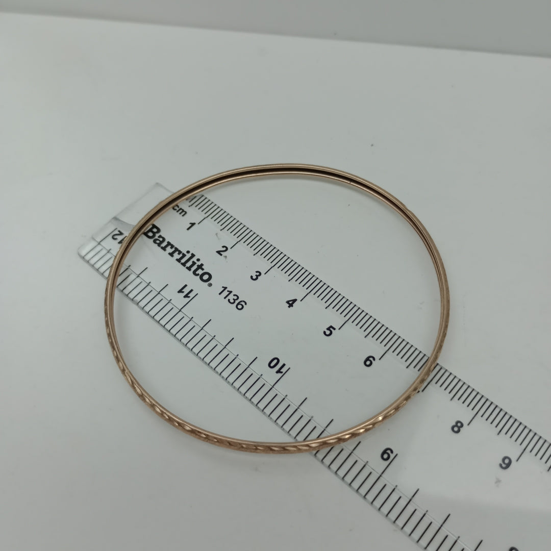 PULSERA RIGIDA ORO 10 K 11,10 GRMS (SEMINUEVO)
