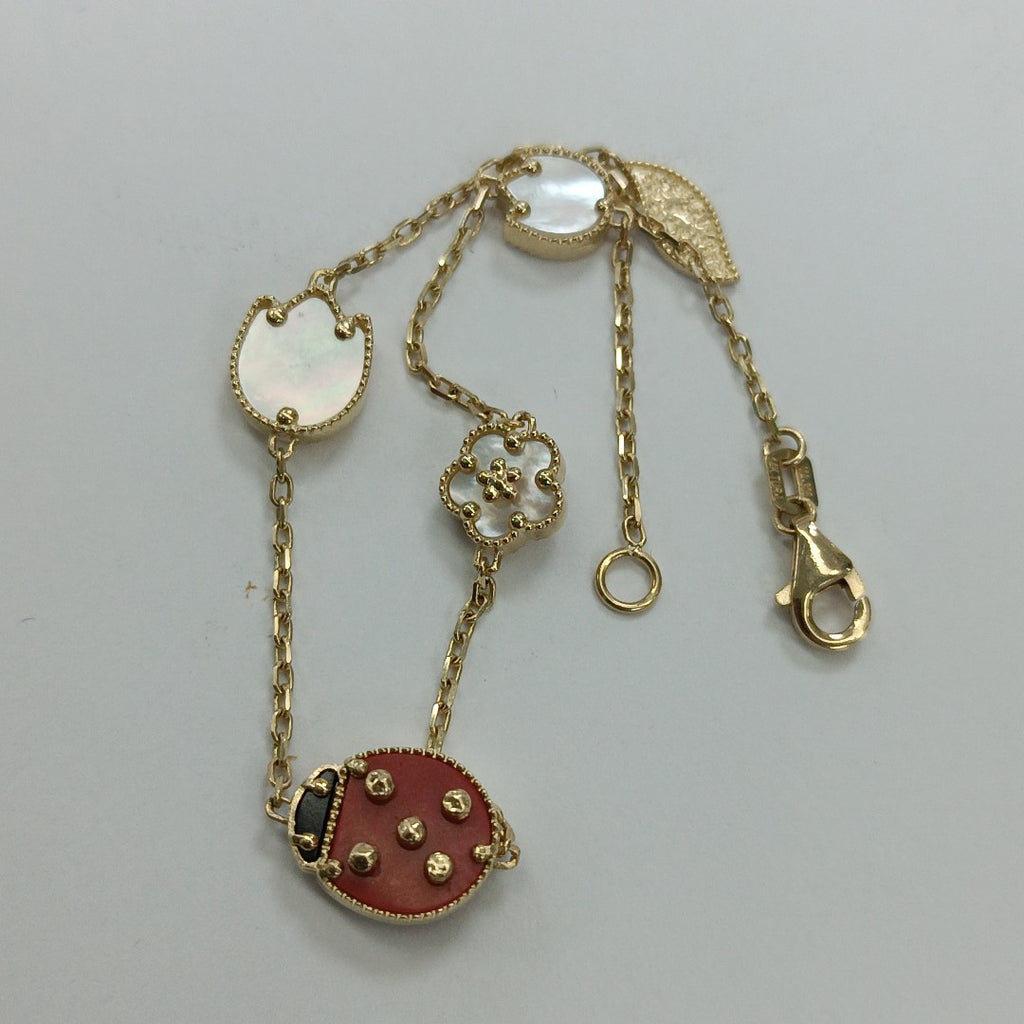 PULSERAS DAMA ORO 14K 4 (NUEVO)