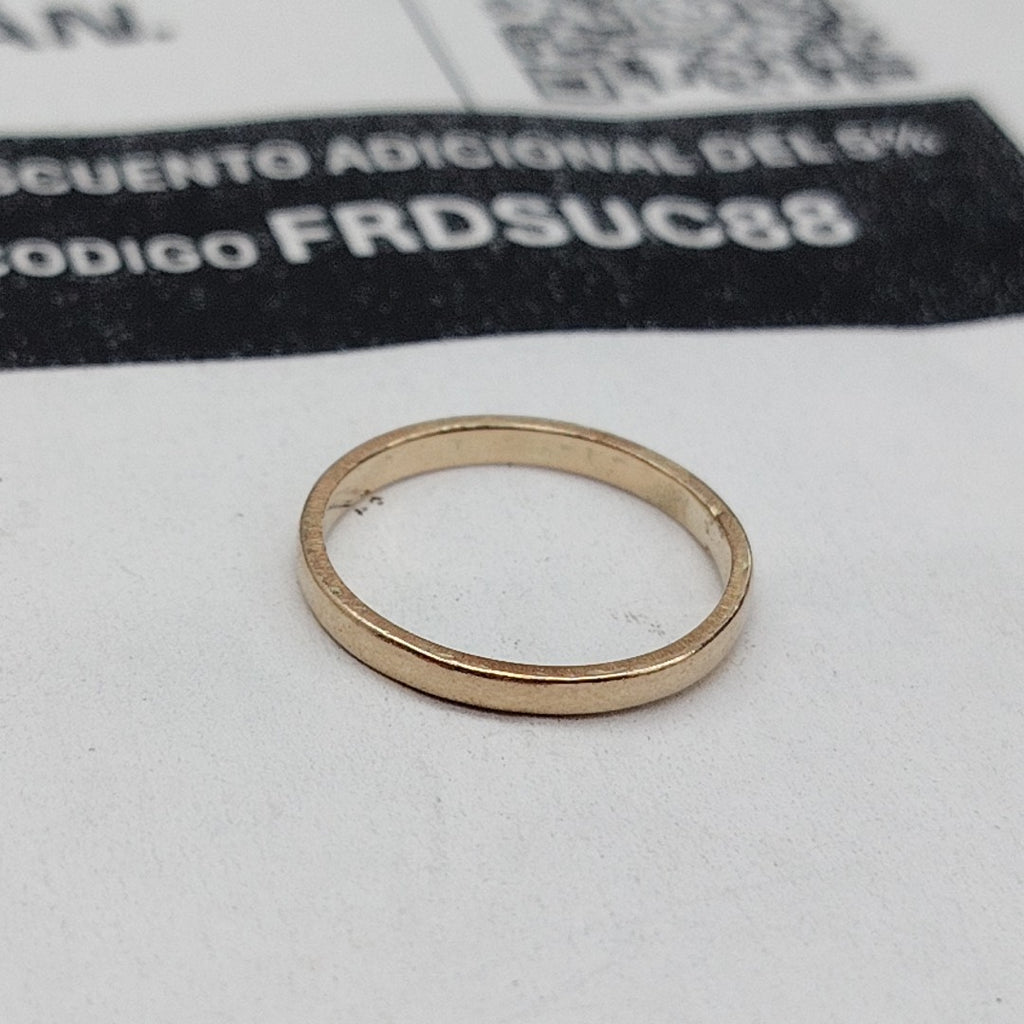 ANILLO, ARGOLLA ORO 8 K 0.8 GRMS (SEMINUEVO)