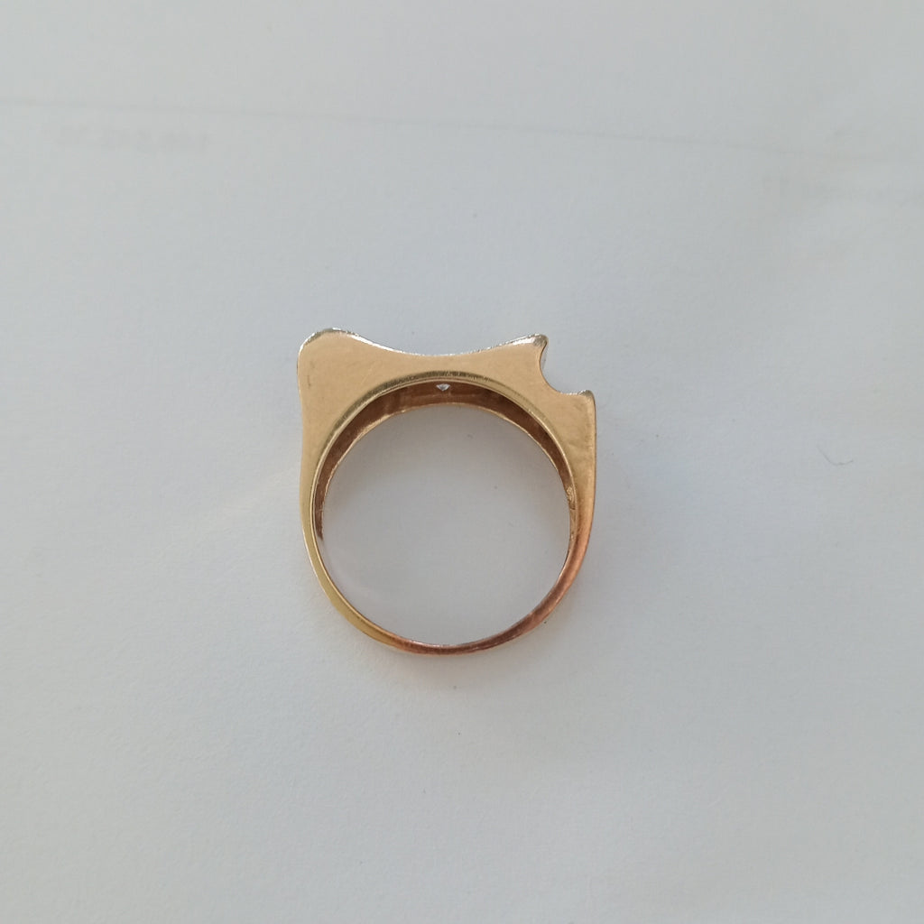 ANILLO ORO 14 K 5 GRMS (SEMINUEVO)