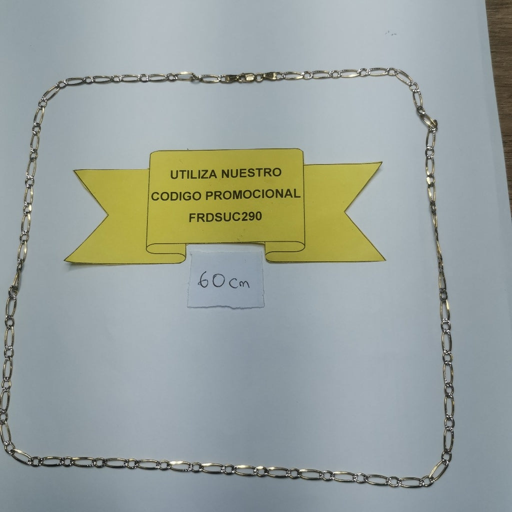 CADENA ORO 14 K 7.9 GRMS (SEMINUEVO)