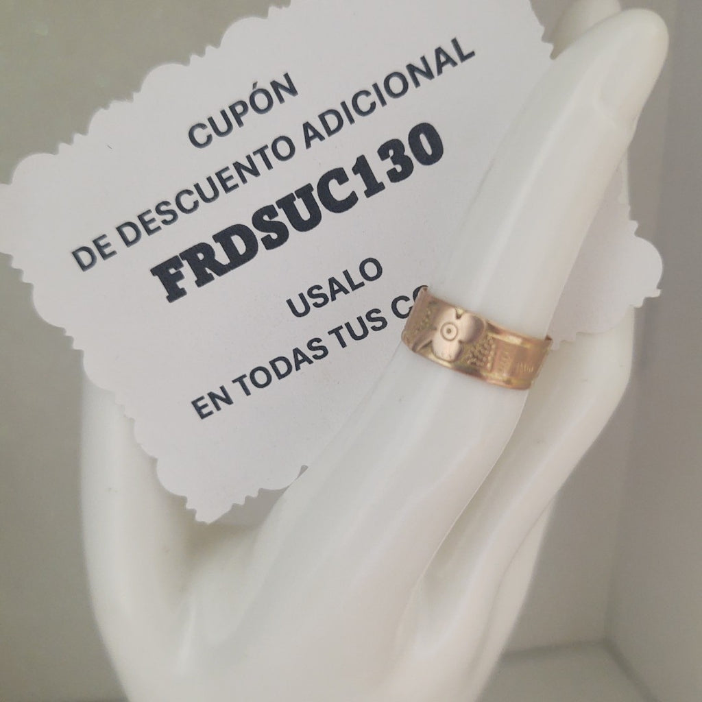 ANILLO ORO 10 K 1.2 GRMS (SEMINUEVO)