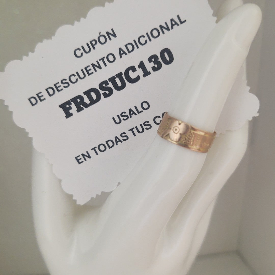 ANILLO ORO 10 K 1.2 GRMS (SEMINUEVO)