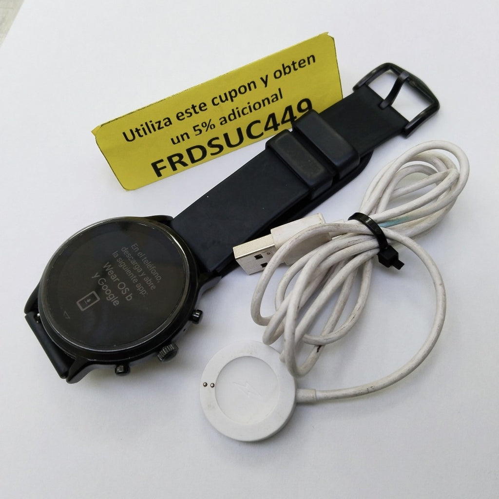 SMARTWATCH FOSSIL CARLYLE HR GEN 5 DW10F1 43 MM GPS (SEMINUEVO)