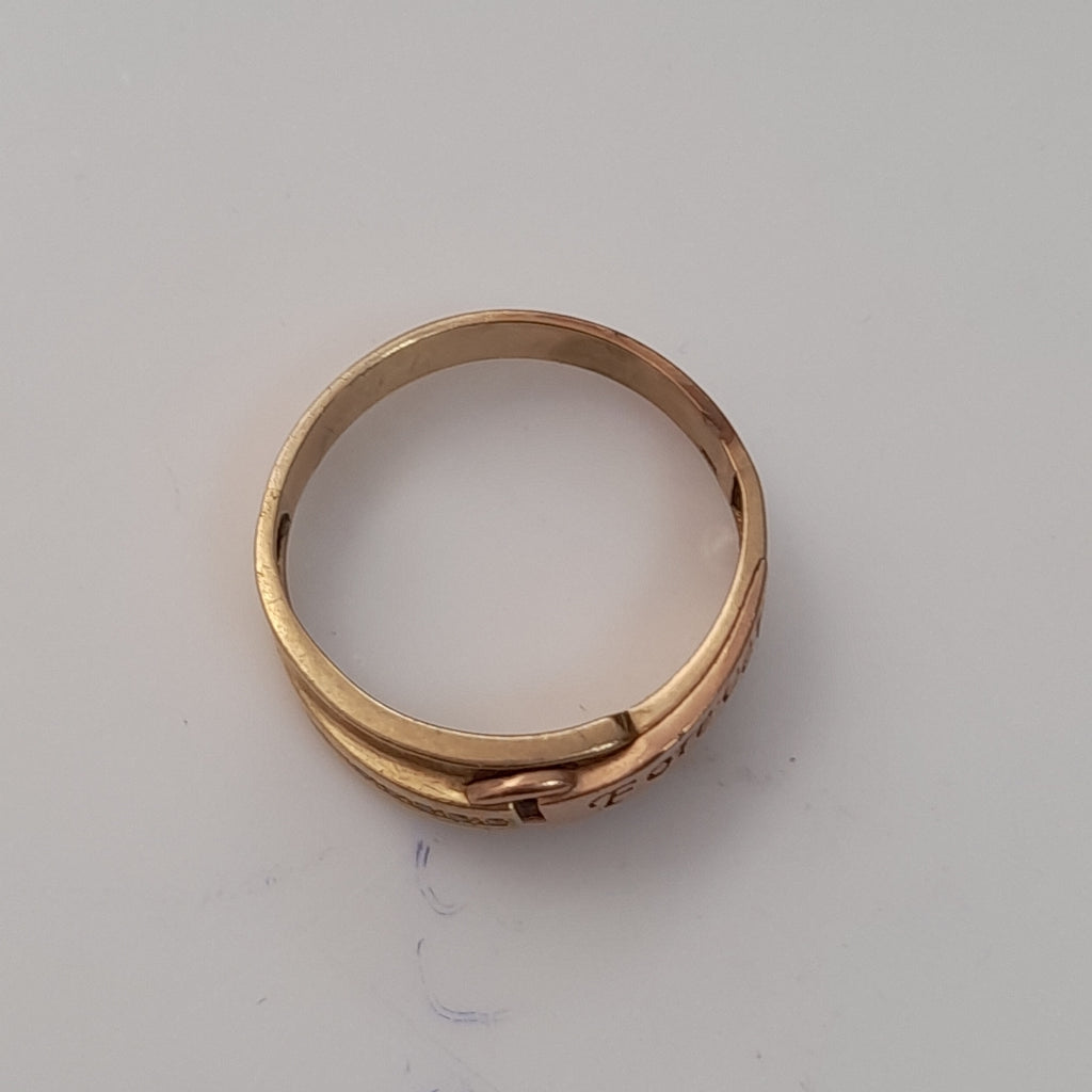 ARGOLLA ORO 14 K 4 GRMS (SEMINUEVO)