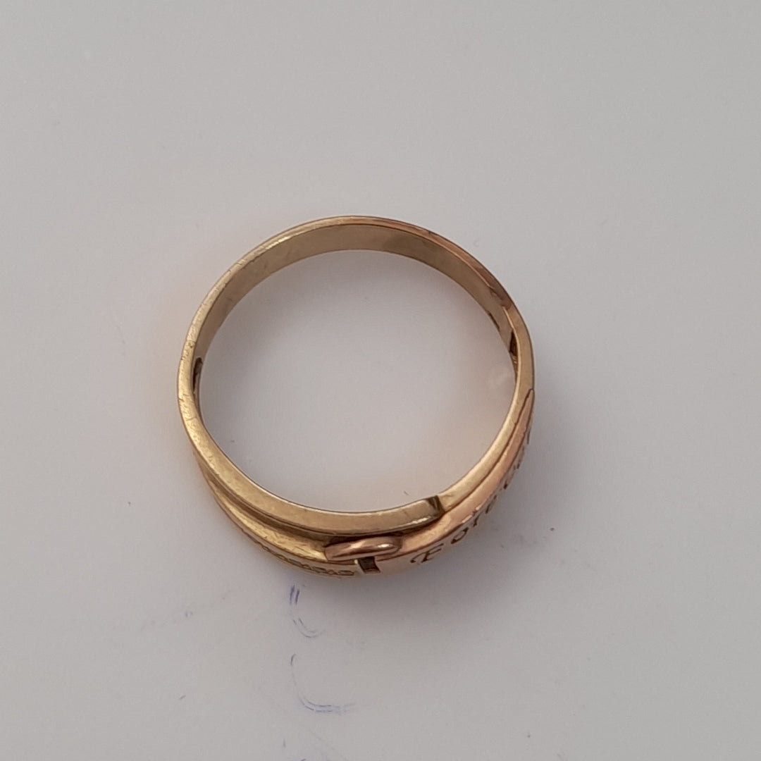 ARGOLLA ORO 14 K 4 GRMS (SEMINUEVO)