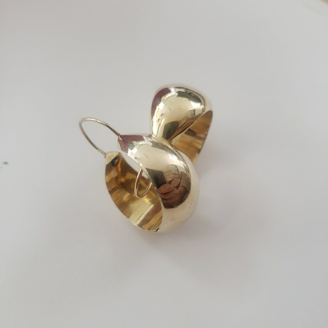 ARRACADAS PAR ORO 14 K 4.5 GRMS (SEMINUEVO)