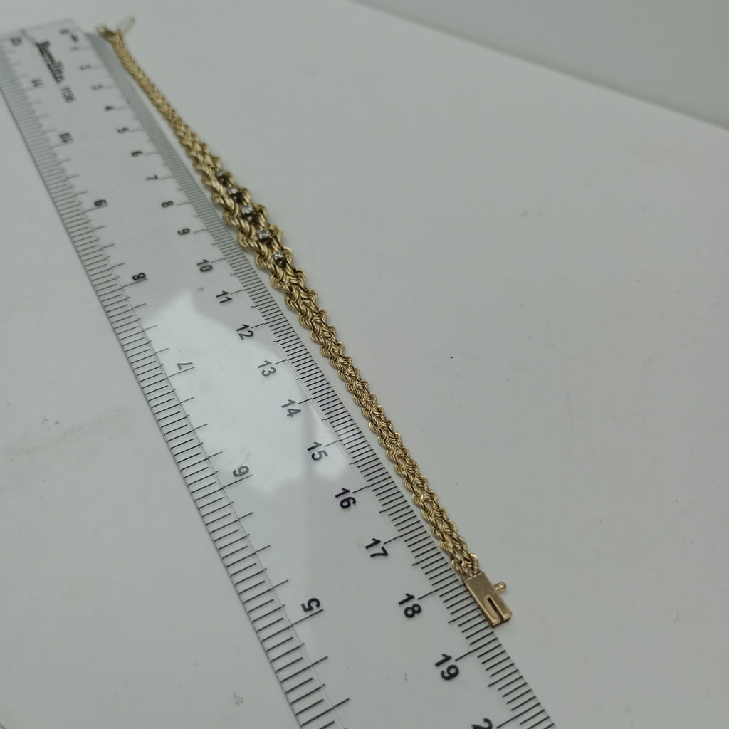 PULSERA ORO 14 K 8.6 GRMS (SEMINUEVO)