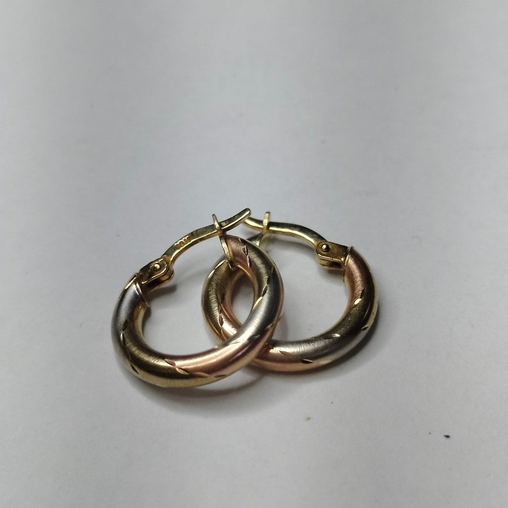ARRACADAS PAR ORO 10 K 1.6 GRMS (SEMINUEVO)