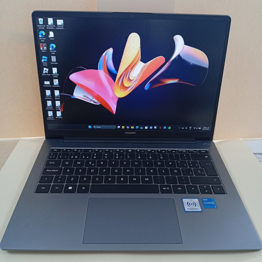 LAPTOP HUAWEI MATEBOOK D14 MDF-X (2024) 512 GB SSD 16 GB RAM (SEMINUEVO)