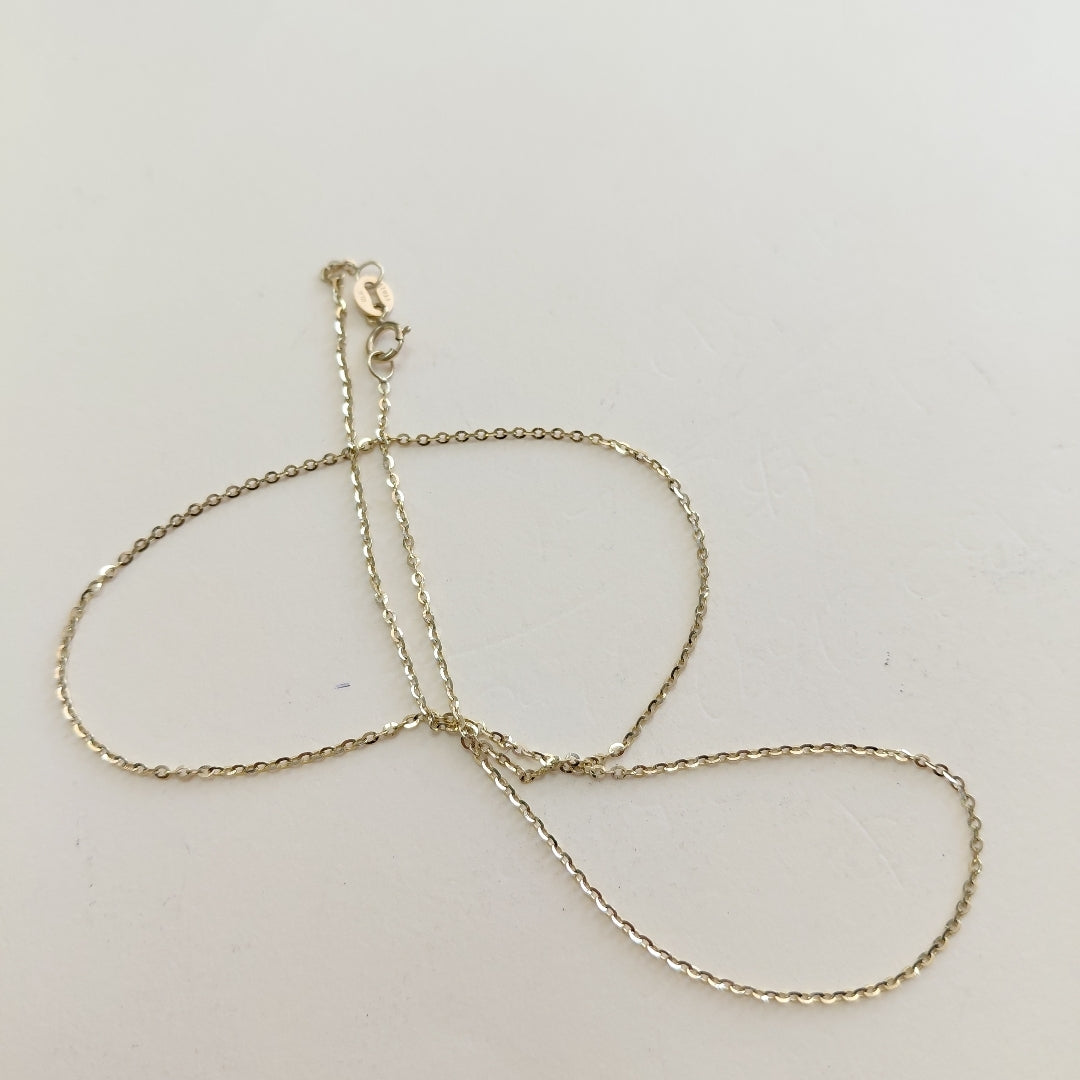 CADENA ORO 10 K 0.9 GRMS (SEMINUEVO)