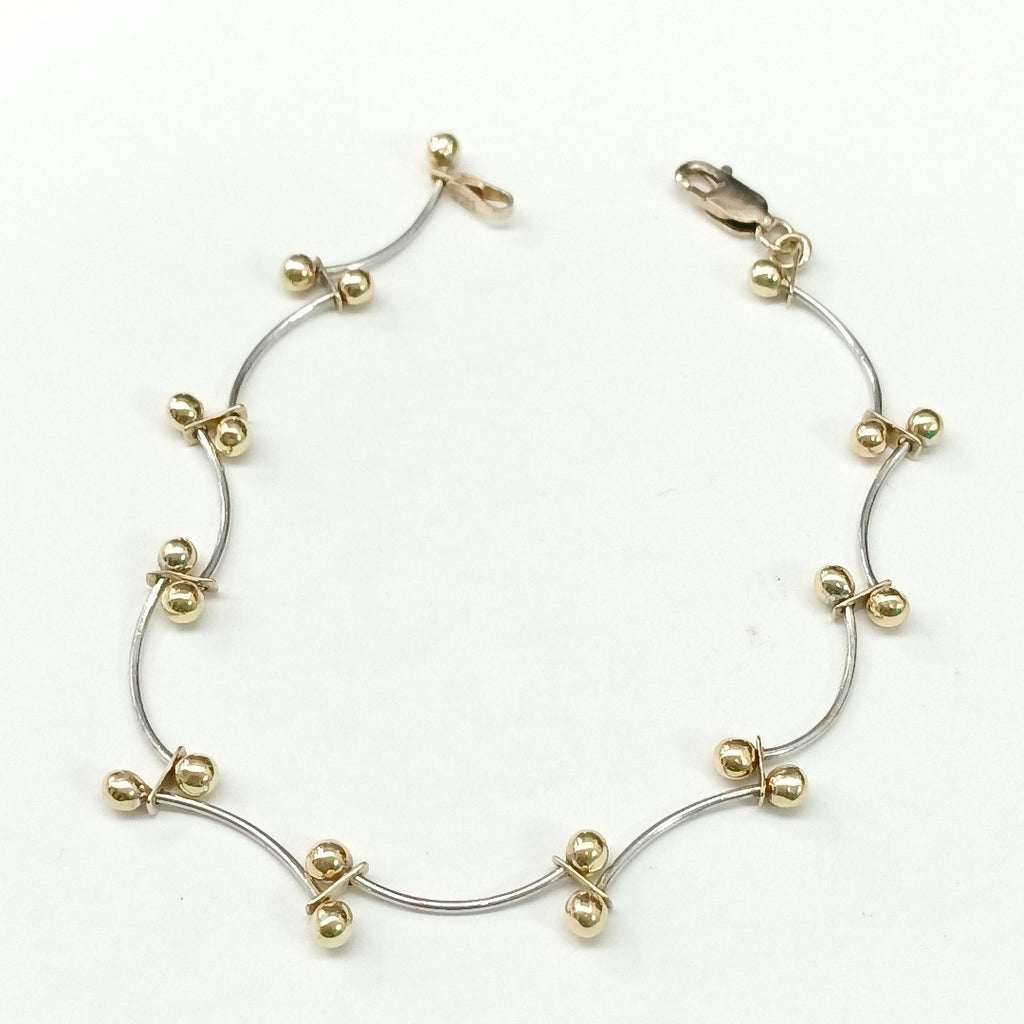 PULSERA ORO 14 K 3.8 GRMS (SEMINUEVO)