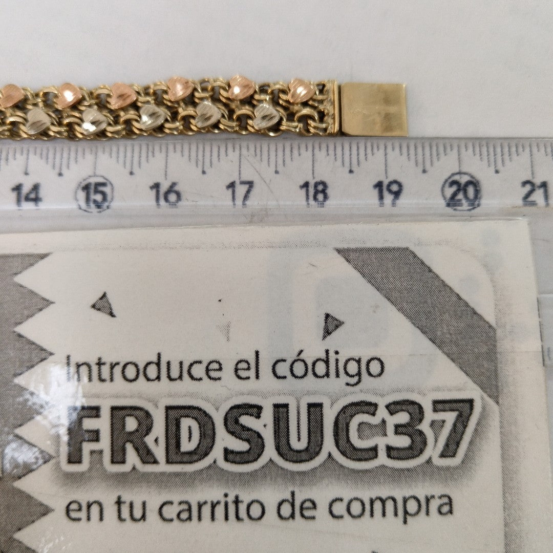 PULSERA ORO 10 K 13.3 GRMS (SEMINUEVO)