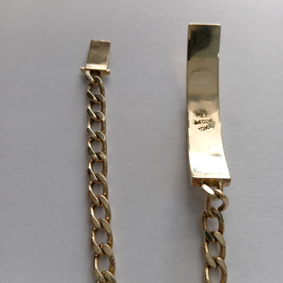ESCLAVA ORO 10 K 10.3 GRMS (SEMINUEVO)