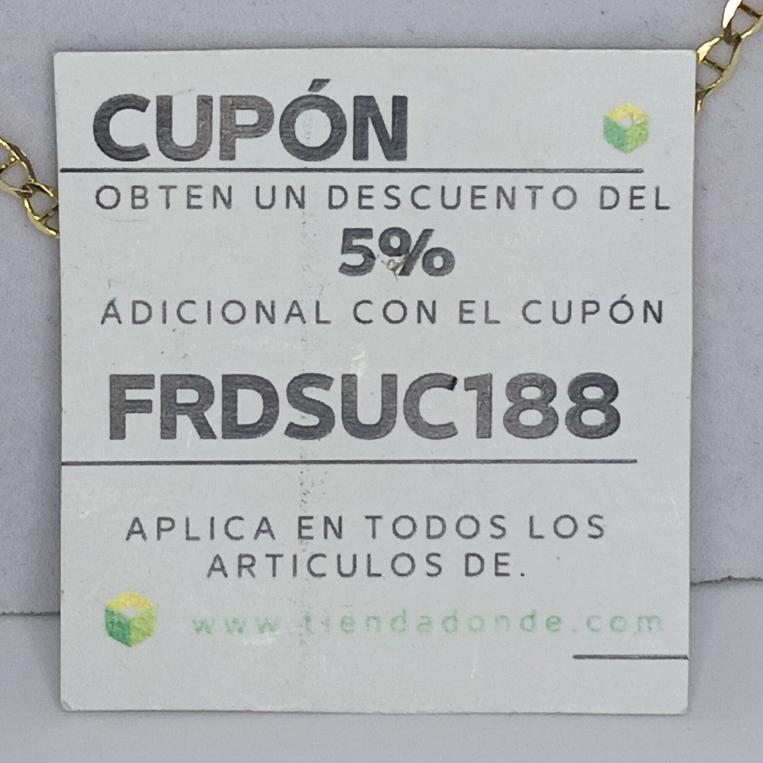 CADENAS TEJIDO GUCHI ORO 10K 60 CM 4.4 GR (NUEVO)