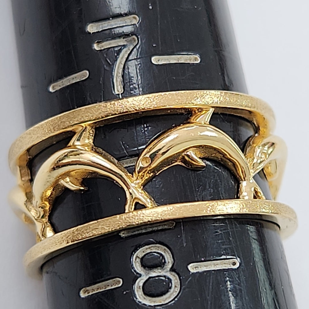 ANILLO ORO 14 K 4.1 GRMS (SEMINUEVO)