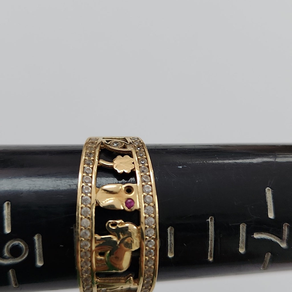 ANILLO ORO 14 K 3.1 GRMS (SEMINUEVO)