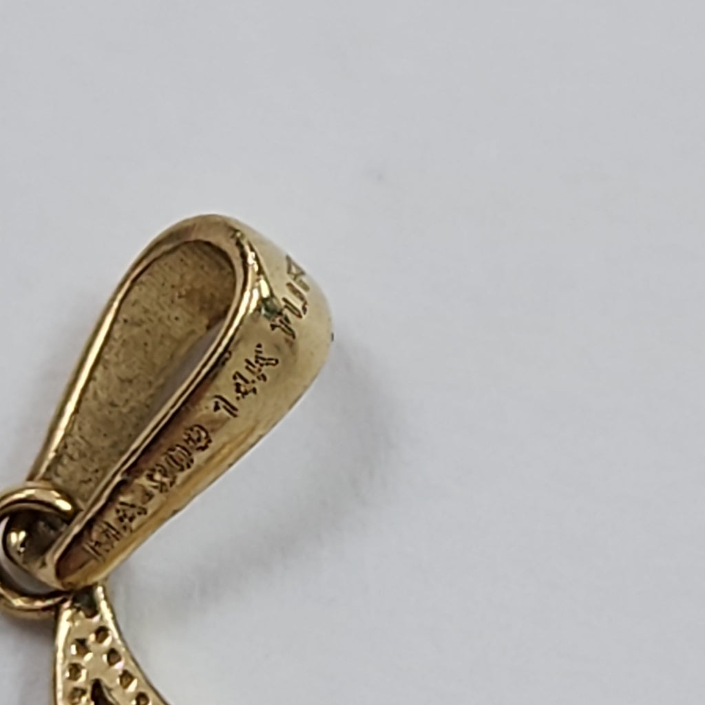 DIJE ORO 14 K 0.6 GRMS (SEMINUEVO)