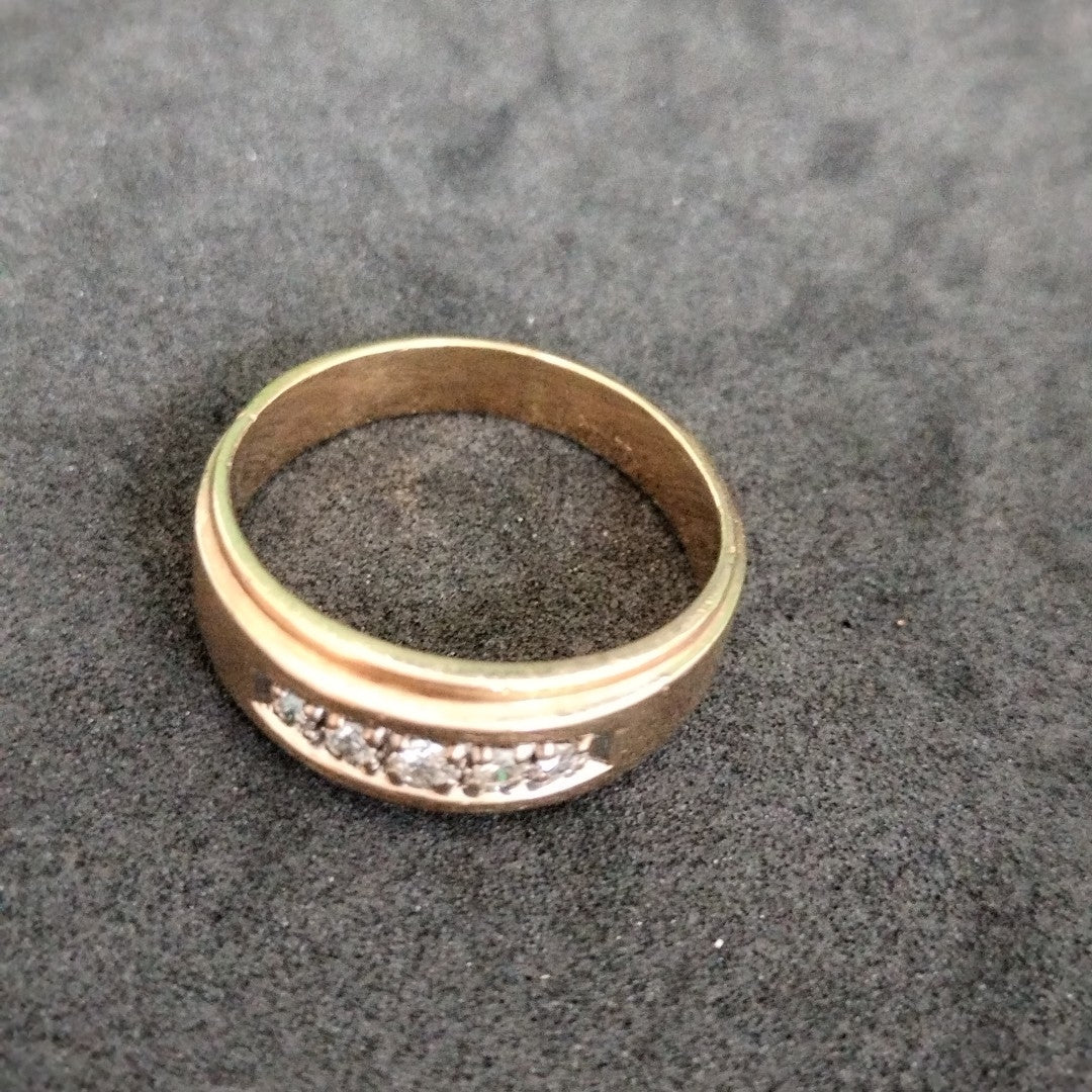 ANILLO ORO 10 K 6.2 GRMS (SEMINUEVO)