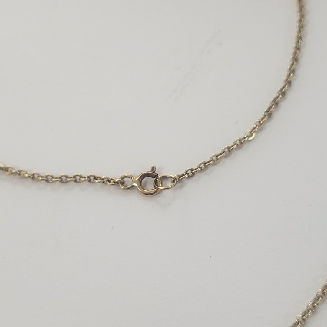 CADENA, DIJE ORO 10 K 4 GRMS (SEMINUEVO)