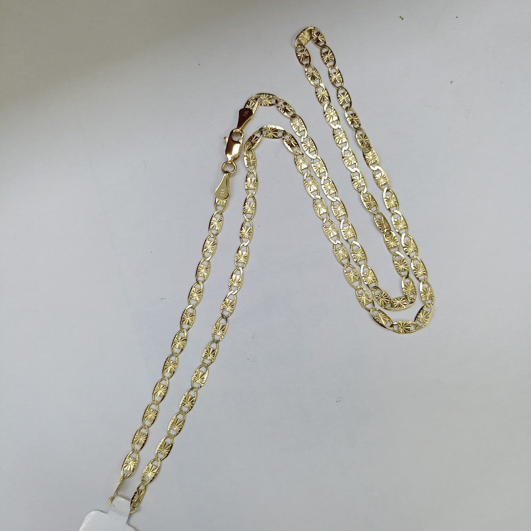 CADENAS GUCHI ORO 14K 55 CM 7.2 GR (NUEVO)