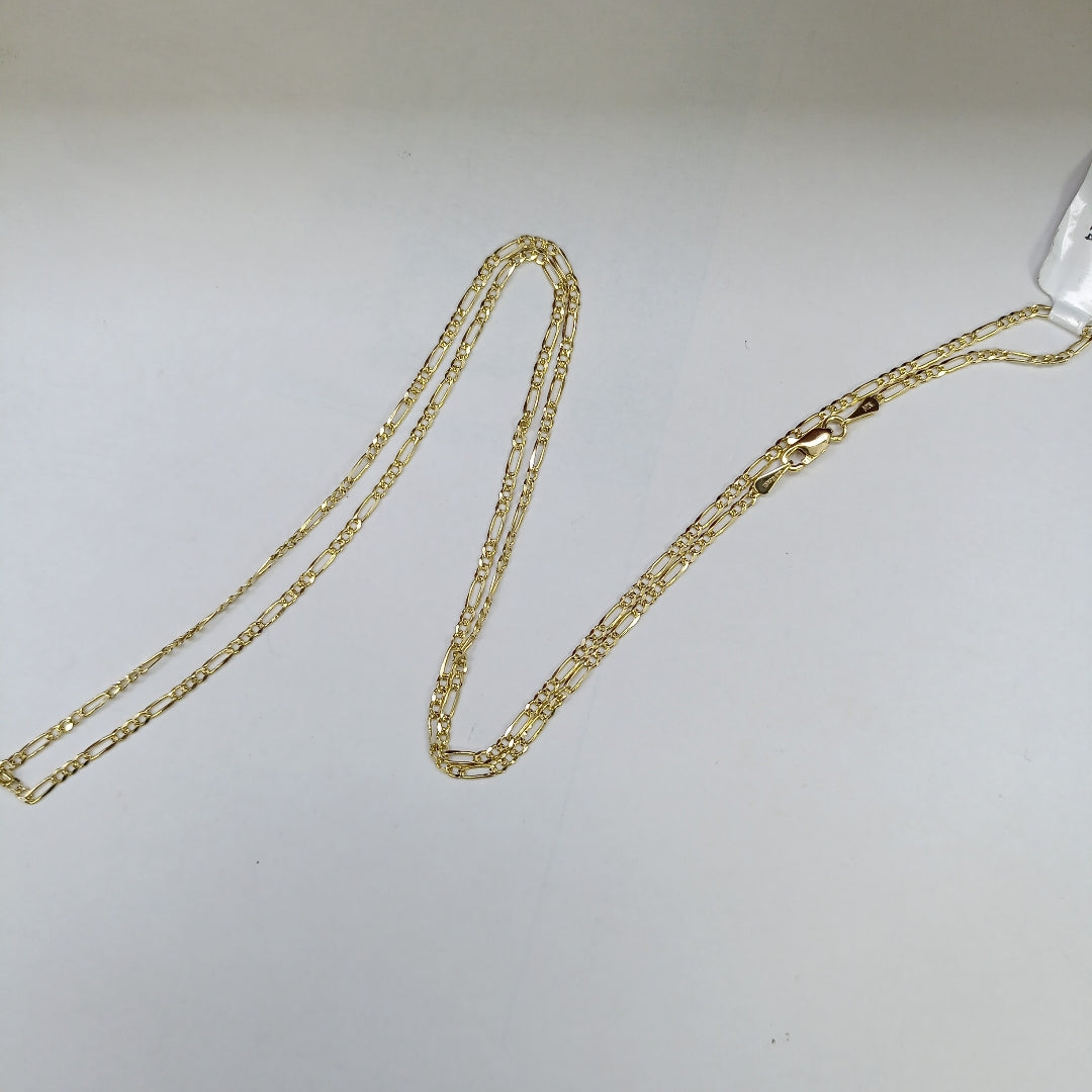 CADENAS 3X1 ORO 14K 55 CM 3.9 GR (NUEVO)