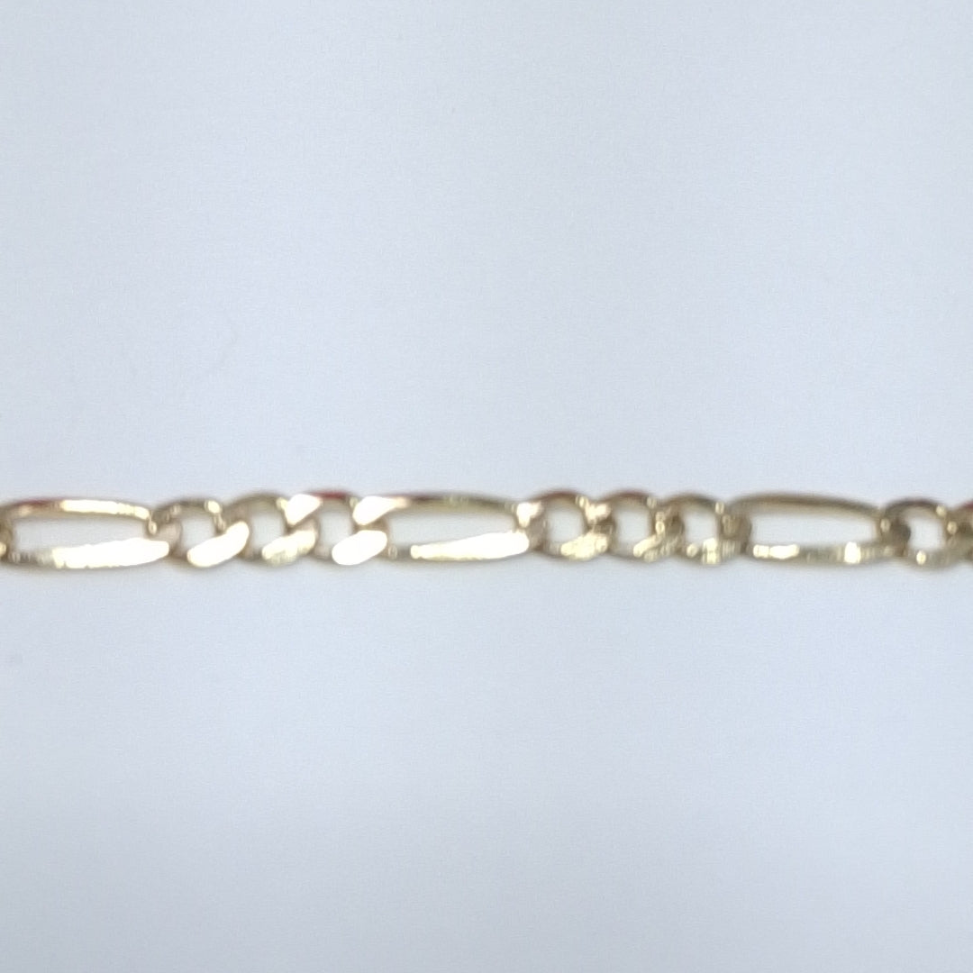 PULSERAS 3X1 ORO 14K 21 CM 2.1 GR (NUEVO)