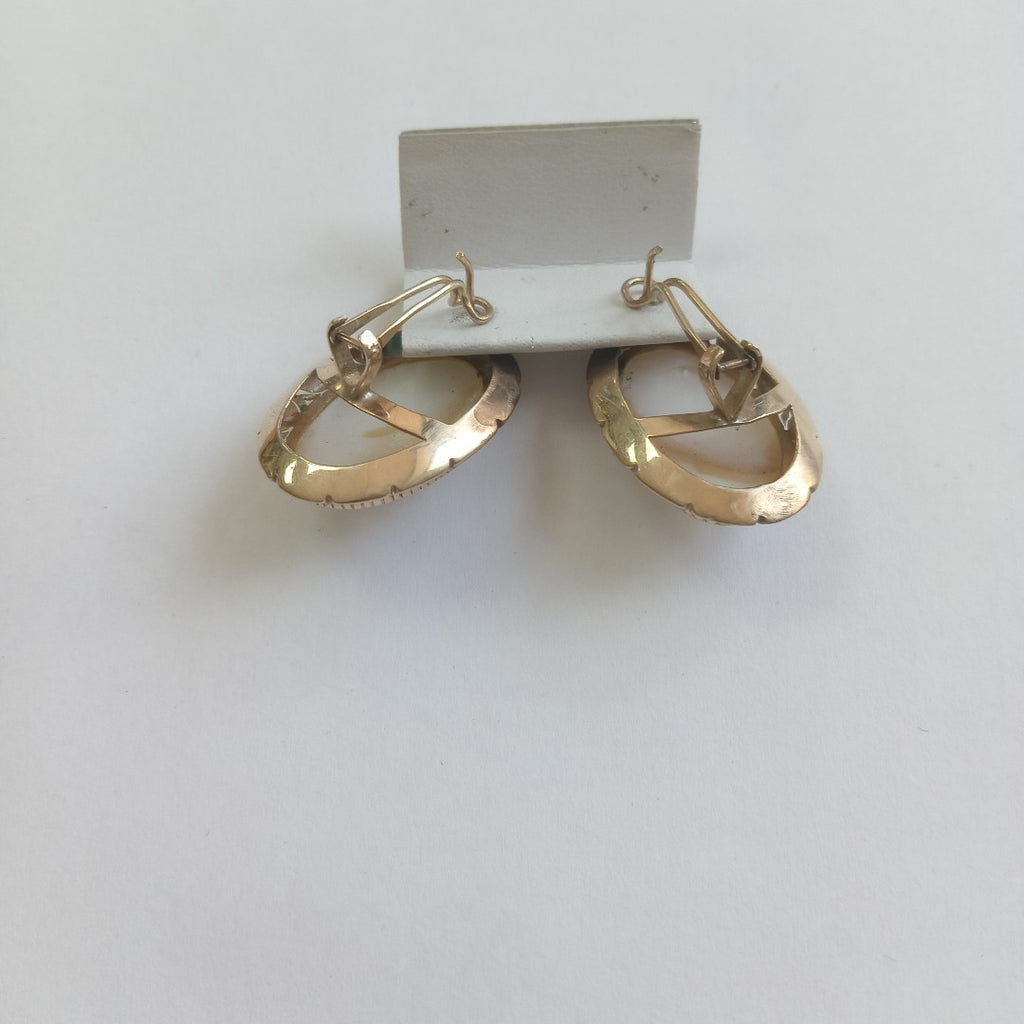 ARETES PAR ORO 10 K 10.4 GRMS (SEMINUEVO)