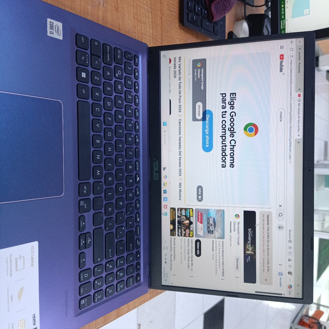 LAPTOP ASUS X515JA-BR2767W (2022) 1 TB + 128 GB SSD 8 GB RAM (SEMINUEVO)