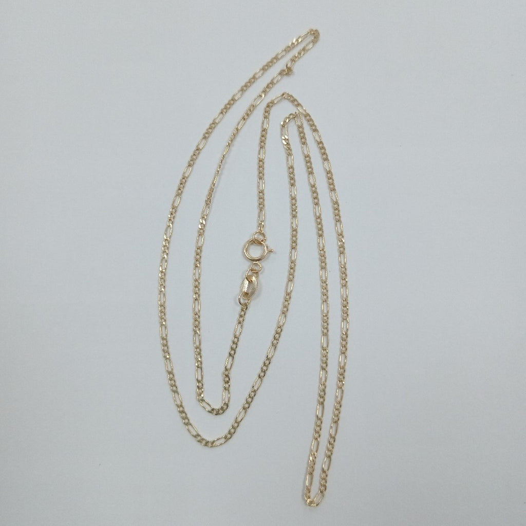 CADENAS TEJIDO 3X1 ORO 14K 55 CM 2.4 GR (NUEVO)