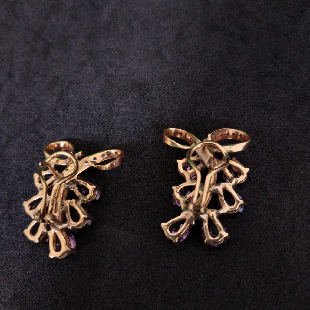 ARETES PAR ORO 12 K 17.2 GRMS (SEMINUEVO)