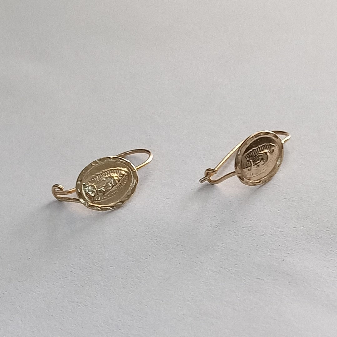 ARETES PAR ORO 10 K 0.8 GRMS (SEMINUEVO)