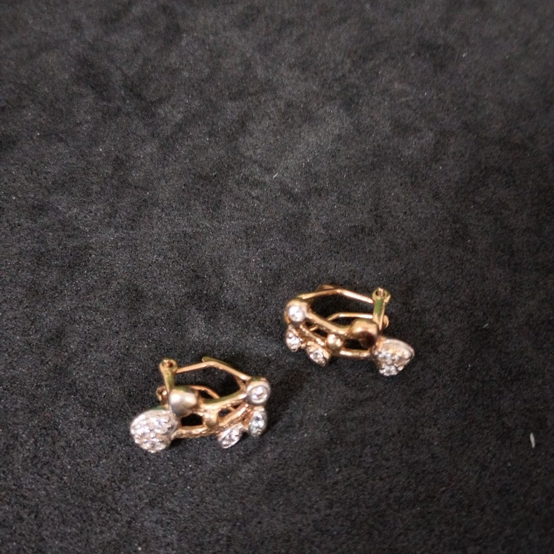 ARETES PAR ORO 10 K 2,60 GRMS (SEMINUEVO)