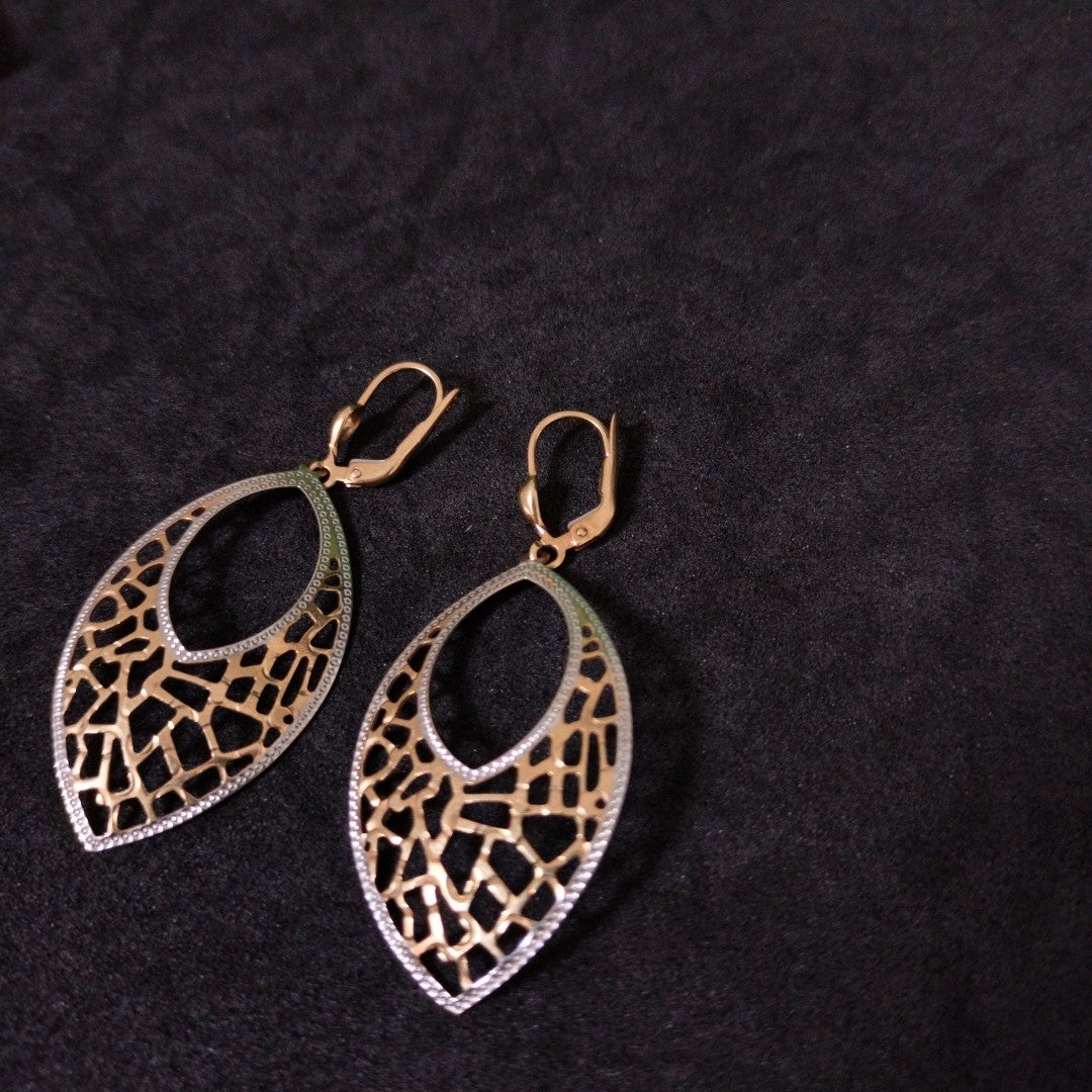 ARETES PAR ORO 14 K 3,50 GRMS (SEMINUEVO)