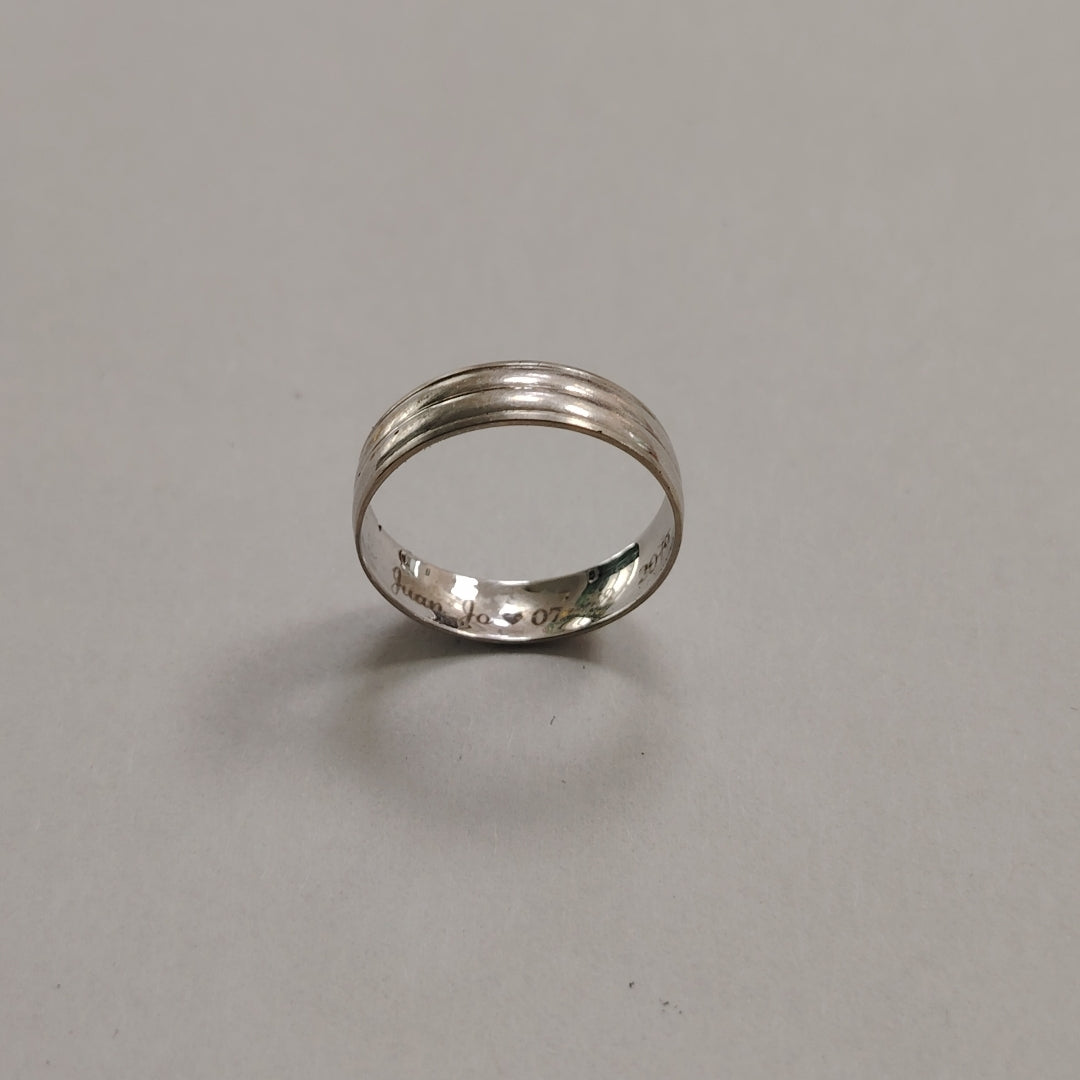 ARGOLLA ORO BLANCO 14 K 1,60 GRMS (SEMINUEVO)