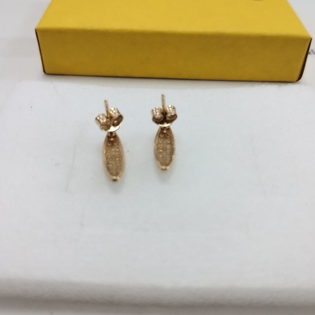 BROQUELES ORO 14K 1.8 (NUEVO)